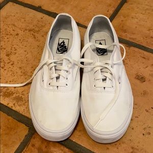 Vans Authentic Sneaker, True White, Size 10.5